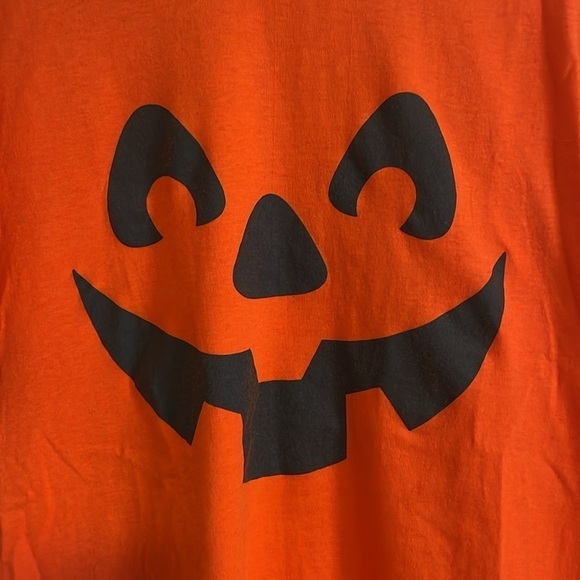Retro Halloween VTG Pumpkin T-Shirt XL Orange Black Single Stitch Costume Spooky - Picture 6 of 16